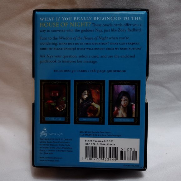 Wisdom of the House of Night Oracle Cards - Picture 2 of 11